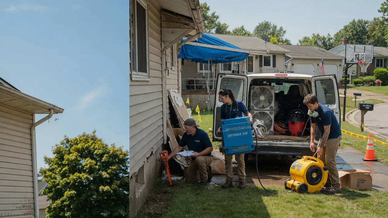 Ceiling Leak Cleanup in Martinsburg, IA near me